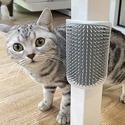 Cats Brush Corner Cat Massage Self Groomer Comb Brush Cat Rubs the Face with a Tickling Comb Cat Product Dropshipping Lightinthebox