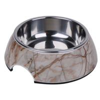 Pawsitiv Round Classic Design Bowl - Marble Small