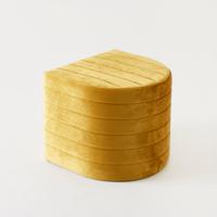 Bread Velet Ottoman - 50x50x44 cms