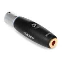 D'Addario XLR Male to 1/4 Inch Female Balanced Adapter