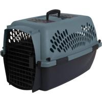 Petmate Pet Porter Traditional 20-25Lbs - Gray & Black - thumbnail