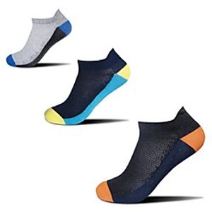 Men's Socks Mixed Color  Sports and Outdoors Socks Medium Athleisure Blue 1 Pair Lightinthebox