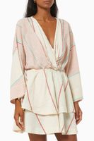 Zakar Stripe Dress in Cotton - thumbnail