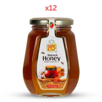 Super Chef Honey Pure 500Ml (Pack Of 12)