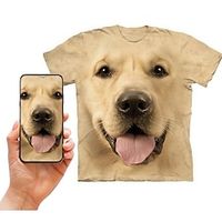 Unisex Custom T Shirt for Family Design Your Own Custom Shirts Personalized Unisex All Over Print Tee Custom Gifts Personalized Valentine Gift Custom Made Lightinthebox - thumbnail