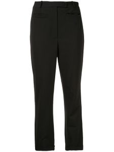 Chanel Pre-Owned 1998 slim-fit cropped trousers - Black