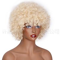 Cross-Border Wigs  Wigs Ladies Headgear  Small Volume Explosive Head Chemical Fiber Wig Hair Cover miniinthebox - thumbnail