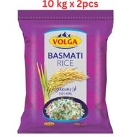 Volga Basmati 1121 Xxxl Rice 10 Kg (Pack of 2)