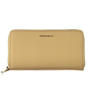 Coccinelle Beige Leather Wallet - CO-29308