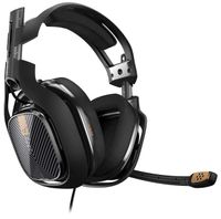 ASTRO Gaming A40 TR Wired Gaming Headset, ASTRO Audio V2, Dolby ATMOS, 3.5mm Audio Jack, Swappable Mic, for PS5, PS4, PC, Mac, Nintendo Switch, Mobile - Black