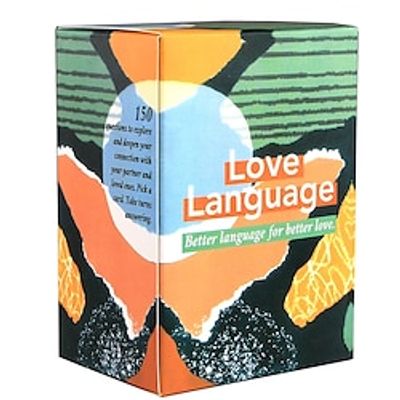 Love Language A Game Card For Couples' Conversation And Companion's Love Language In English Lightinthebox
