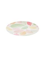 Cuisine Art Bamboo Fibre Plate 25cm Leaves Design By Homesmiths