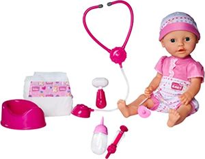 Simba - Nbb Baby With Doctor Accessories