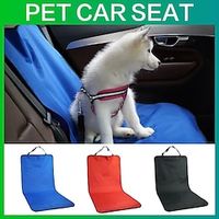 Car Waterproof Back Seat Pet Cover Protector Mat Rear Safety Travel Accessories for Stonego Cat Dog Pet Carrier Car Rear Back Seat Mat Pack Lightinthebox - thumbnail