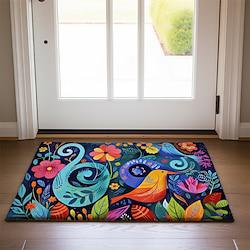 Naive Art Doormat Kitchen Mat Floor Mat Non-Slip Area Rug Oil Proof Rug Indoor Outdoor Mat Bedroom Decor Bathroom Mat Entrance Entryway Rug Lightinthebox