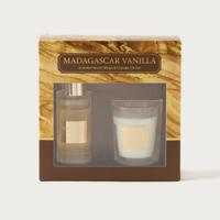 Imperial Madagascar Vanilla Reed Diffuser and Candle Gift Set