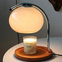 Candle Warmer Lamp Mushroom Bedside Table Lamp Modern Minimalist Bedside Table Lamp Bedroom Living Room Study Bedside Lamp Decorative Small Table Lamp Bedside Lamp 110-240V Lightinthebox - thumbnail
