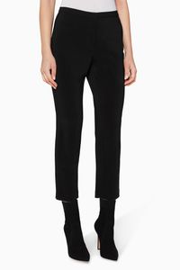 Black Cropped Skinny Pants