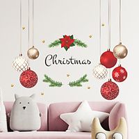 Christmas Starry Sky Wall Stickers Bedroom Living Room Removable Pre-pasted PVC Home Decoration Wall Decal 2pcs miniinthebox Christmas Starry Sky Wall Stickers Bedroom Living Room Removable Pre-pasted PVC Home Decoration Wall Decal 2pcs miniinthebox