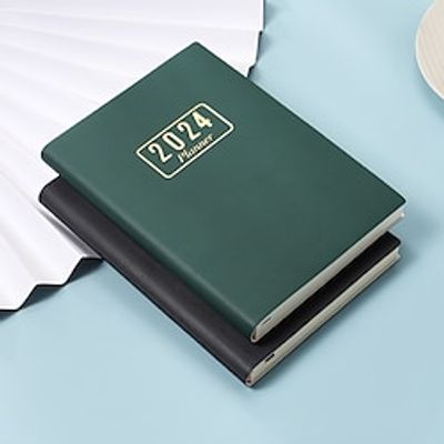 To Do List Notebook Ruled 1521cm Simplicity PU Hardcover Portable 352 Pages Notebook for School Office Business Lightinthebox