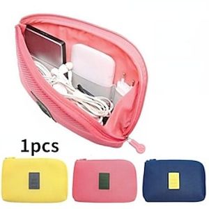 1Pcs Unisex Portable Storage Bag Digital Gadget Devices USB Cable Earphone Pen Travel Bag Cosmetic miniinthebox
