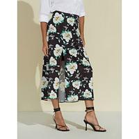 Floral Slit Vacation Midi Skirt Lightinthebox