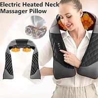 Relax Electric Heated Neck Massager for Car and Home Lightinthebox - thumbnail