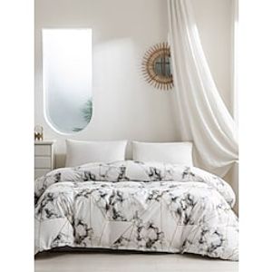 Marble Duvet Cover Set Quilt Bedding Sets Comforter Cover Hotel Adult, Queen/King Size/Twin/Single(1 Duvet Cover, 1 Or 2 Pillowcases Shams) miniinthebox
