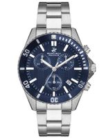 Beverly Hills Polo Club Men's Multi Function Dark Blue Sunray Dial Watch - BP3276X.390 - thumbnail