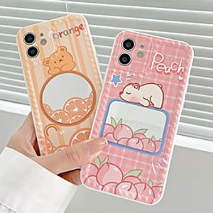 Phone Case For Apple Back Cover iPhone 12 Pro Max 11 SE 2020 X XR XS Max 8 7 Shockproof Dustproof Cartoon Graphic PC miniinthebox