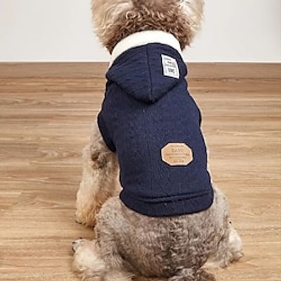 Cozy Plush Hooded Sweater for Small Dogs and Cats - Keep Your FurryFriend Warm and Stylish All Winter Long Lightinthebox Cozy Plush Hooded Sweater for Small Dogs and Cats - Keep Your FurryFriend Warm and Stylish All Winter Long Lightinthebox