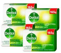 Dettol Soap Anti Bacterial ORG 4X165gm