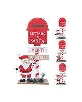 Koopman Xmas Mailbox Figure 24 x 5 x 50 cm Assorted 1 Piece
