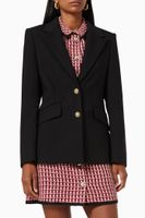 Fitted Suit Jacket in Recycled Polyester - thumbnail