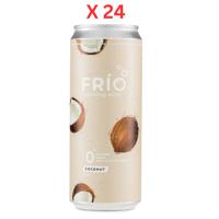 Frio Coconut Sparkling Water - 24 Pack x 330ml