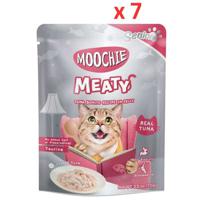 Moochie Tuna & Bonito Recipe In Jelly Pouch 70G (Pack of 7)