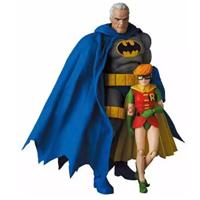 Medicom Toy Mafex The Dark Knight Returns - Batman Blue Ver & Robin Action Figure Set