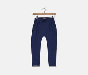 Girls Elastic Waist Pants  Navy Blue