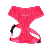 Puppia Neon Soft Harness A Pink Extra Large Neck 16.5, Chest 22.0 - 32.0 inch