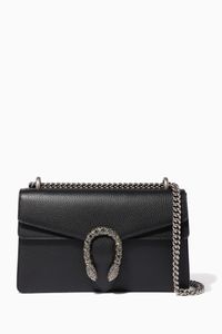 Dionysus Small Shoulder Bag in Leather