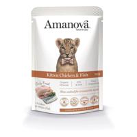 Amanova Wet Kitten Chicken & Fish - 85g