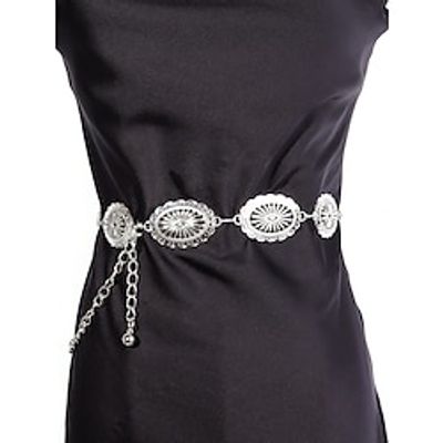 Retro Vintage Y2K Waist Chain Chain Belts Waist Chain Women's Masquerade Daily Wear Belt Lightinthebox