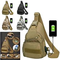 Oxford Cloth Camouflage Military Tactical Climbing Backpack Shoulder Camping Hiking Cross Body Bag Hunting Accessories miniinthebox - thumbnail