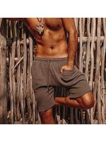 Mens Linen Minimalist Holiday Shorts - thumbnail