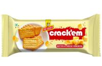 Mario Crack'Em Butter & Cheese Crackers 80Gm Pack Of 48 (UAE Delivery Only)