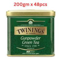 Twinings Gun Powder Green Tea, Tin - 48 x 200g