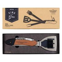 Gentlemen's Hardware BBQ Multi-Tool Stainless Steel/Wood