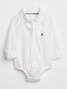 Baby Oxford Button-Up Bodysuit