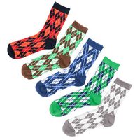 Retro Ethnic Style Thread Coarse Needle Socks