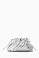 Mini Pouch in Metallised Fabric Mini Pouch in Metallised Fabric